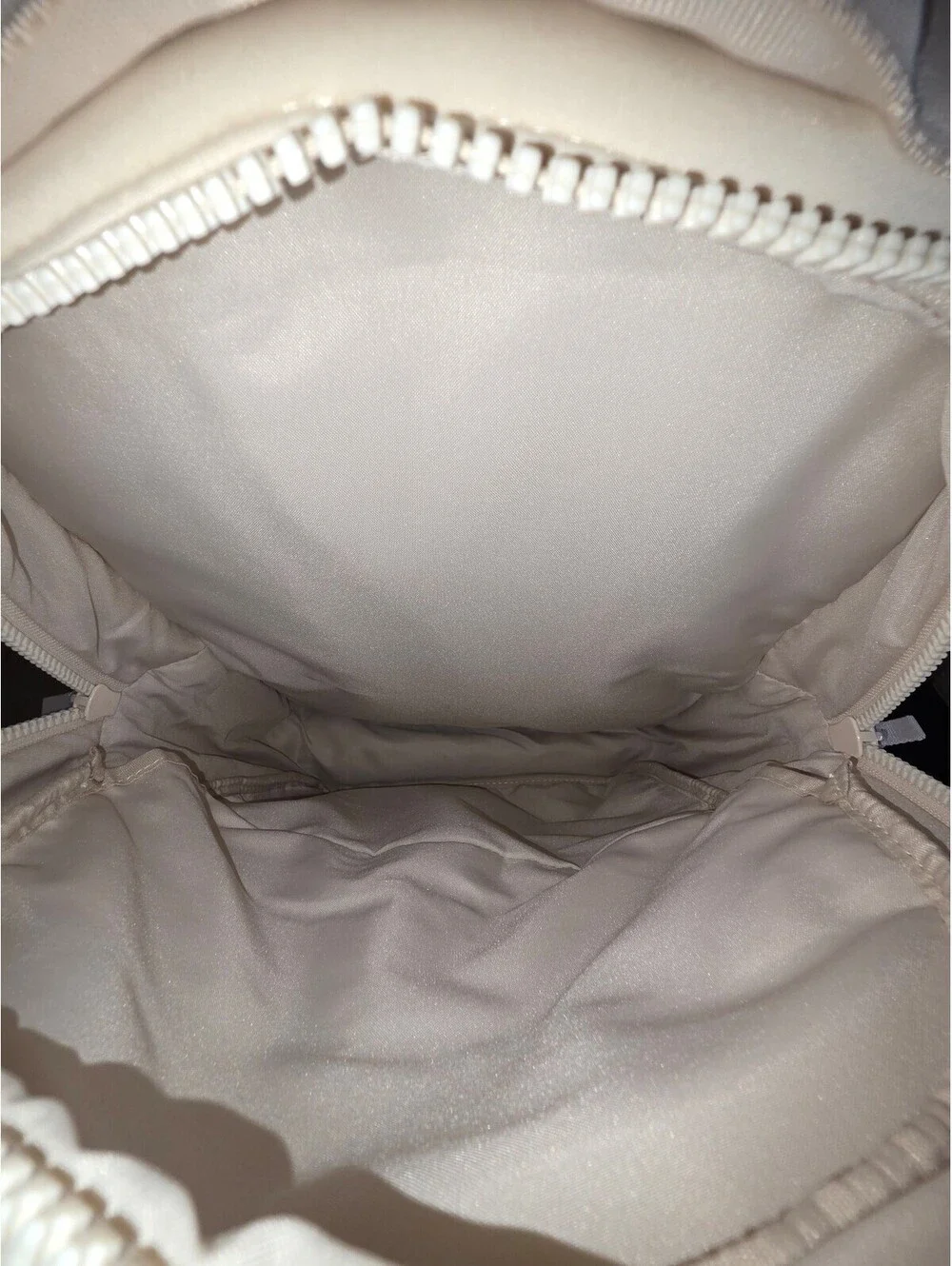 All in Motion - Faux Neoprene Backpack - Cream - BNWT